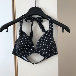 La vie en rose polka dot bikini